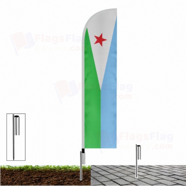 Djibouti Beach Flags Djibouti Sailing Flags
