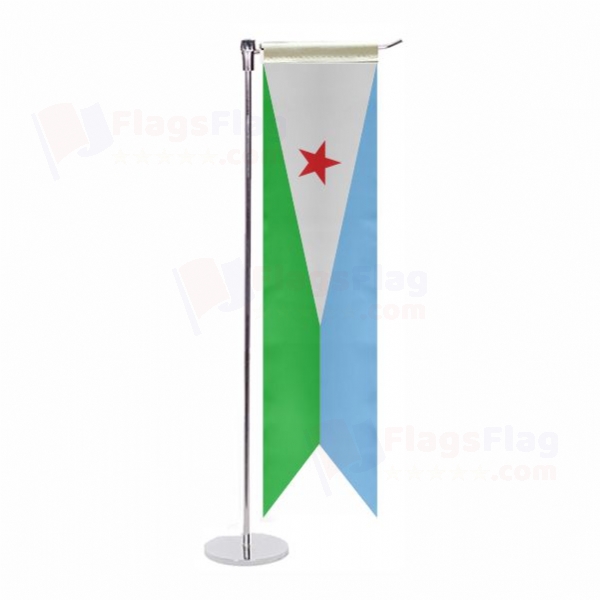 Djibouti L Table Flag
