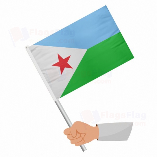 Djibouti Stick Flag
