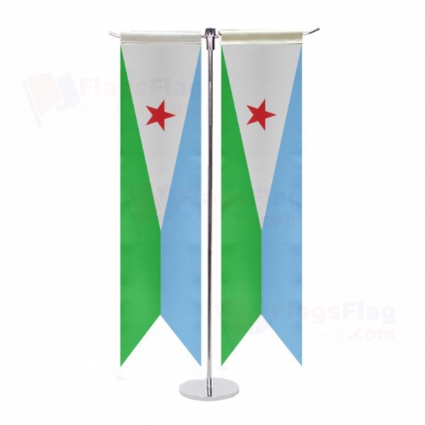 Djibouti T Table Flag
