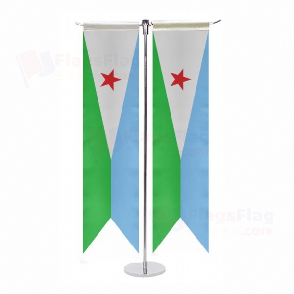Djibouti T Table Flags