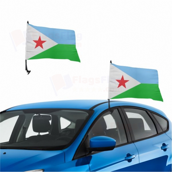 Djibouti Vehicle Convoy Flag