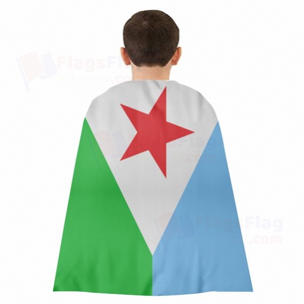 Djibouti Woven Fabric Cloak Digital Printing