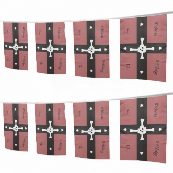 Doliente De Hidalgo Square String Flags