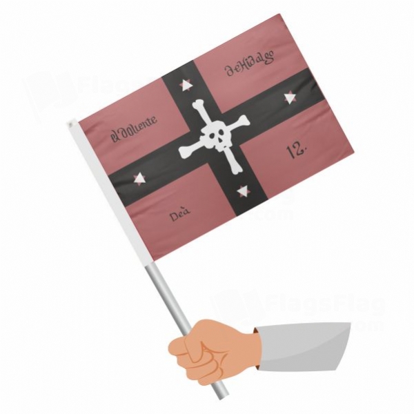 Doliente De Hidalgo Stick Flag