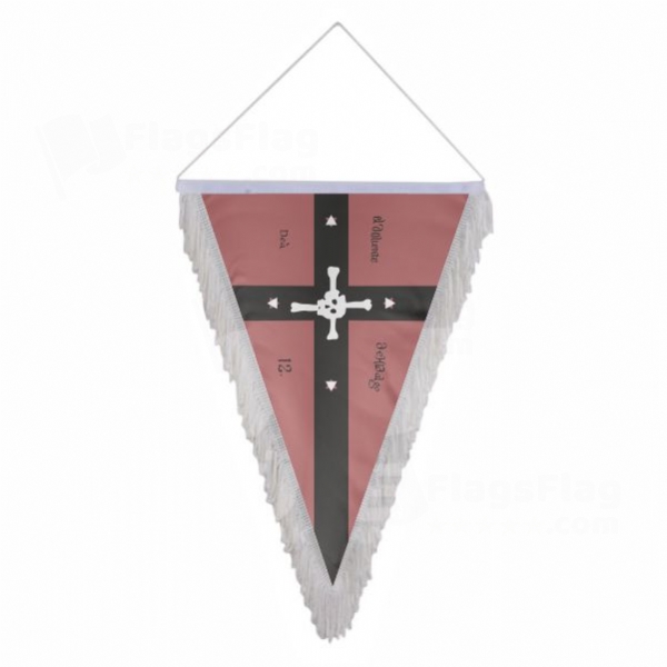 Doliente De Hidalgo Triangle Fringed Streamers