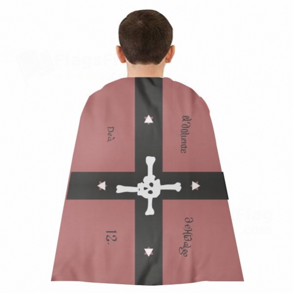 Doliente De Hidalgo Woven Fabric Cloak Digital Printing