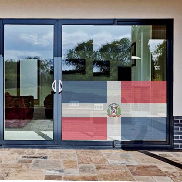 Dominican Republic Glass Film Dominican Republic One Way Vision Printing