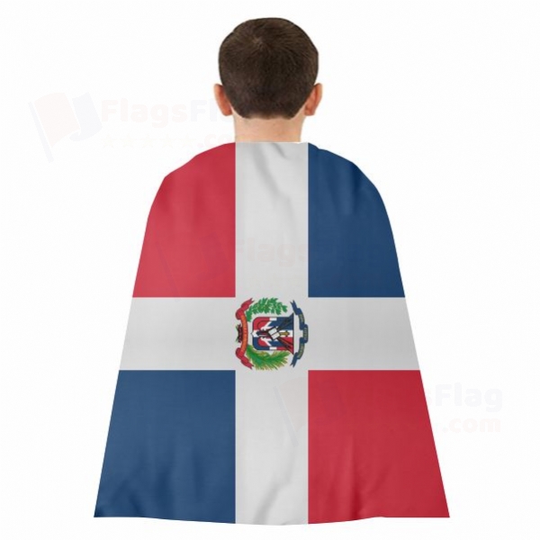 Dominican Republic Woven Fabric Cloak Digital Printing