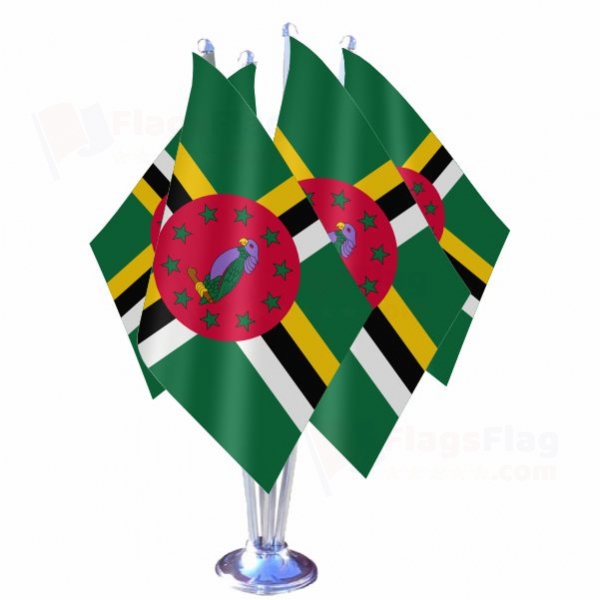 Dominika Quadruple Table Flag
