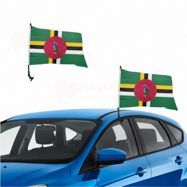 Dominika Vehicle Convoy Flag