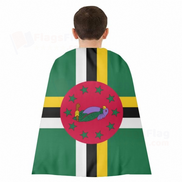 Dominika Woven Fabric Cloak Digital Printing
