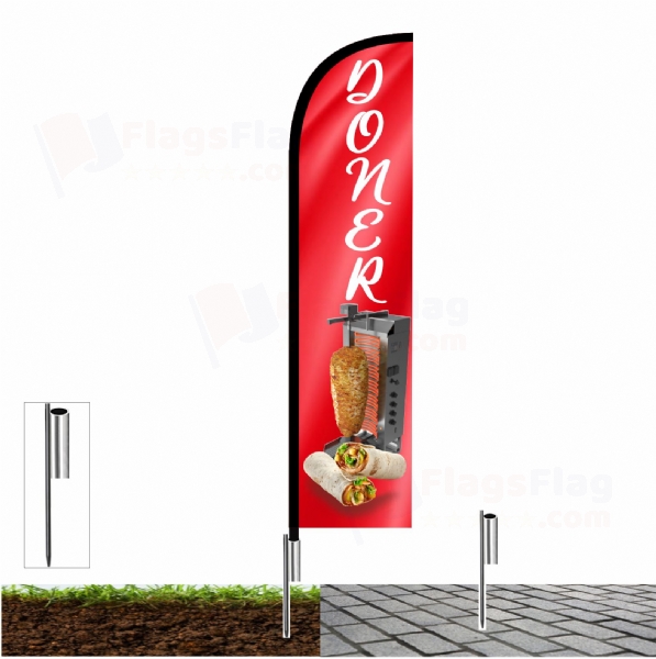 Doner Road Flags