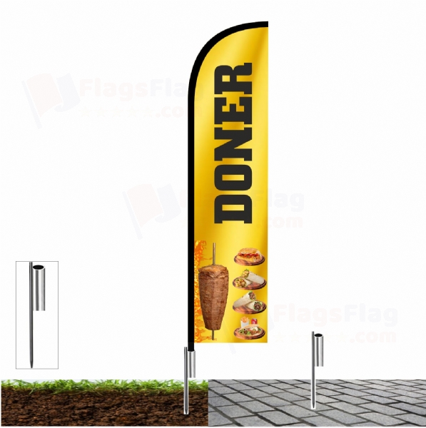 Doner Sail Flag