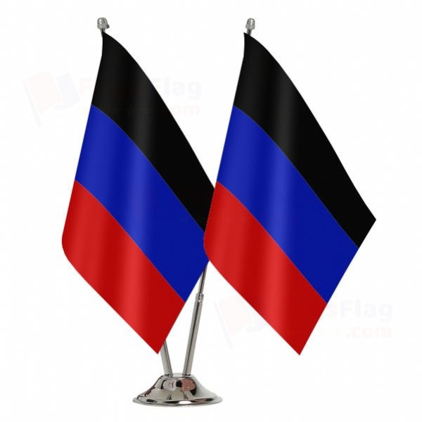 Donetsk People's Republic 2 Table Flags
