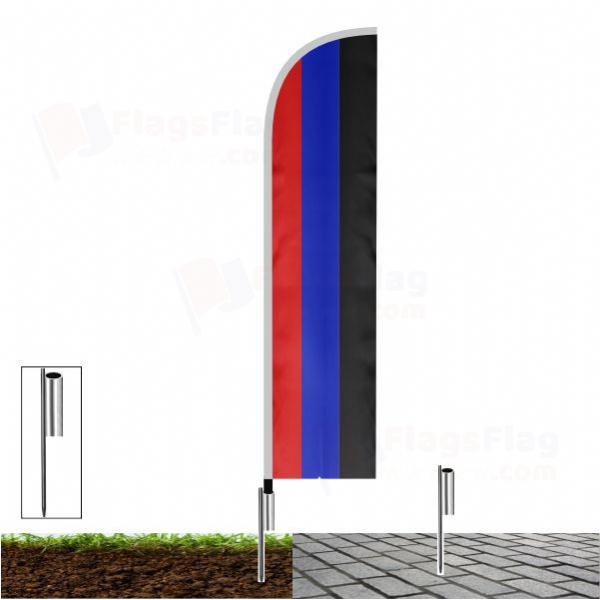Donetsk People's Republic Beach Flags Donetsk People's Republic Sailing Flags