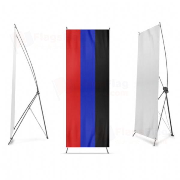 Donetsk People's Republic Digital Print X Banner
