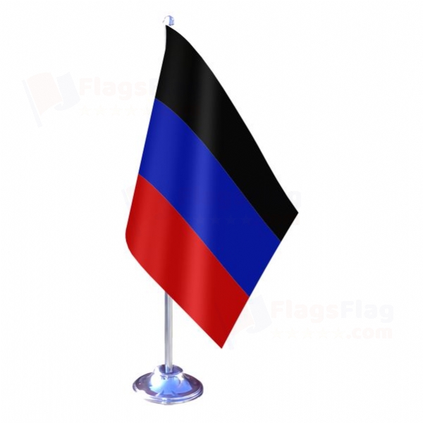Donetsk People's Republic Single Table Flag