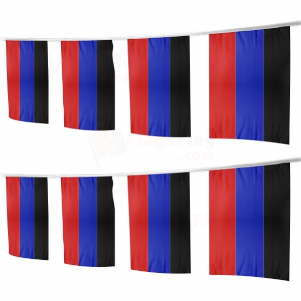 Donetsk People's Republic Square String Flags