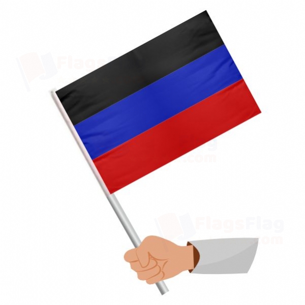 Donetsk People's Republic Stick Flag