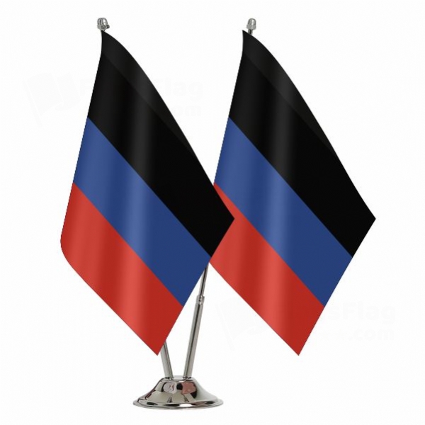 Donetsk Peoples Republic 2 Table Flags