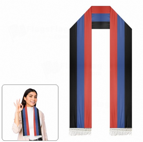 Donetsk Peoples Republic Scarf Digital Printing