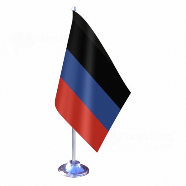 Donetsk Peoples Republic Single Table Flag