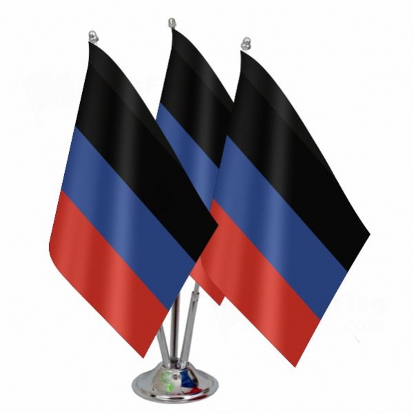 Donetsk Peoples Republic Triple Table Flag