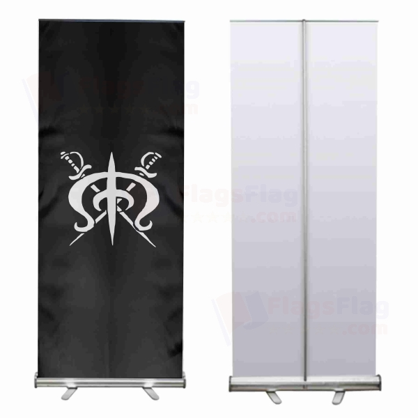 Drake Pirates Roll Up Banner