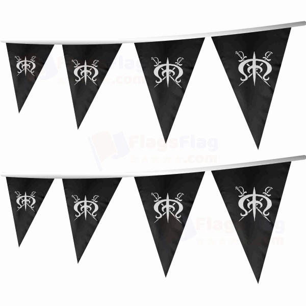 Drake Pirates Stringed Triangle Flag