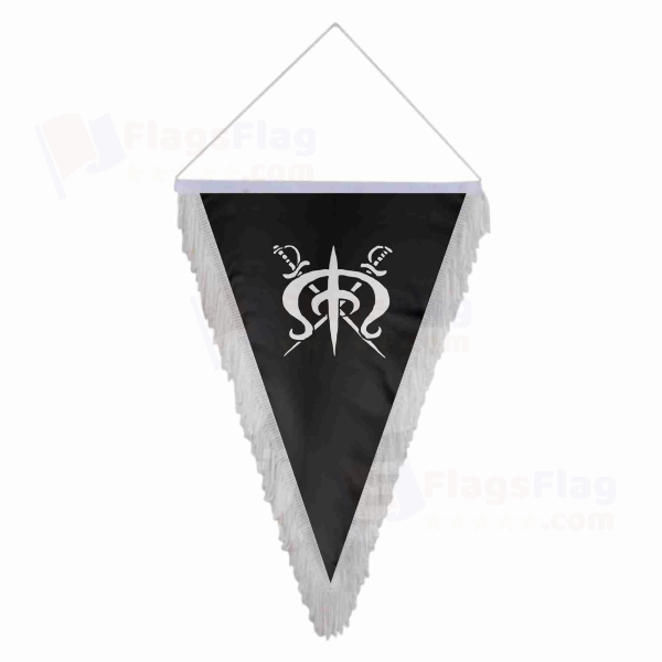 Drake Pirates Triangle Fringed Streamers