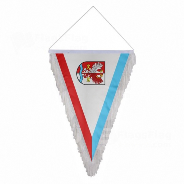 Drawsko Triangle Fringed Streamers