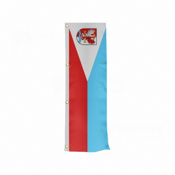 Drawsko Vertically Raised Flags