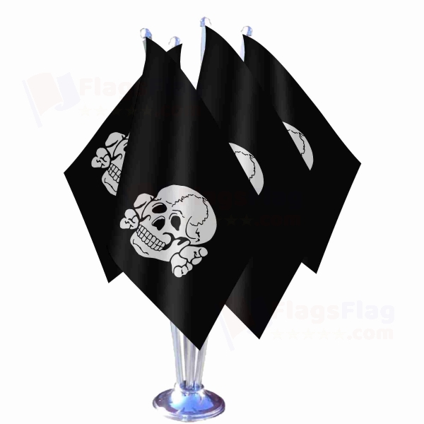Dry Head Quadruple Table Flag