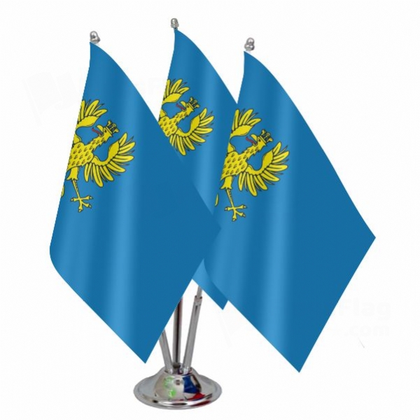 Duchy Of Teschen Triple Table Flag
