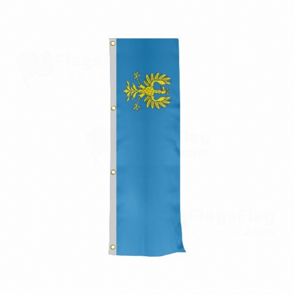 Duchy Of Teschen Vertically Raised Flags