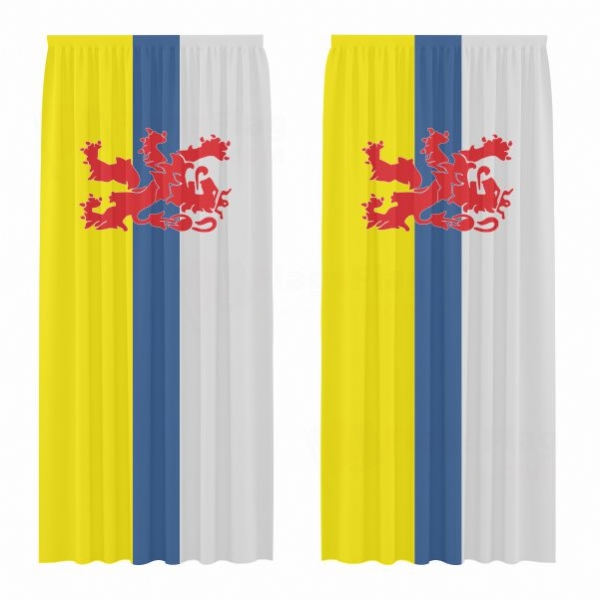Dutch Limburg Digital Printed Curtains
