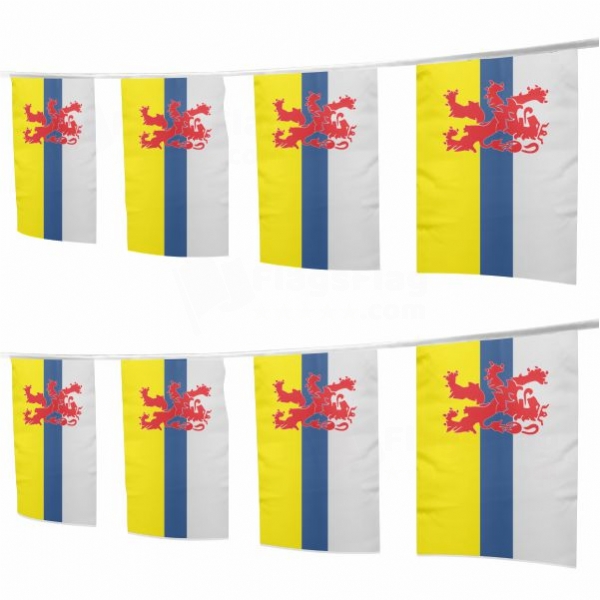 Dutch Limburg Square String Flags