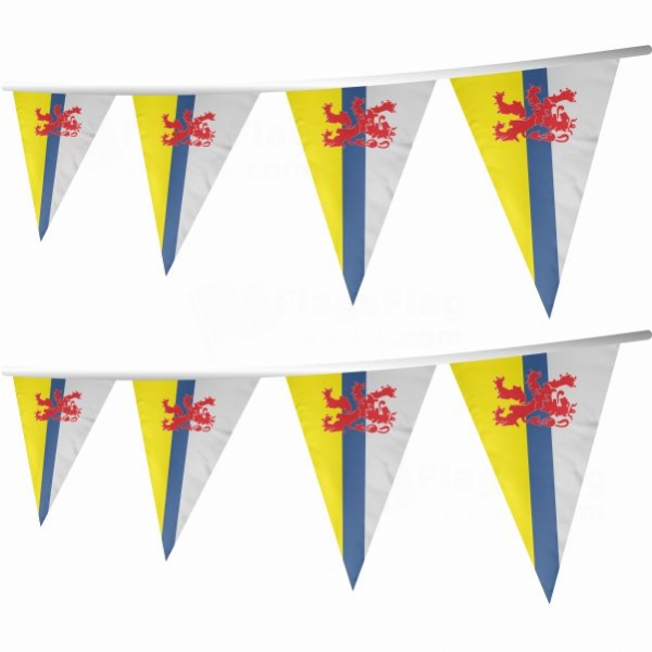 Dutch Limburg Stringed Triangle Flag