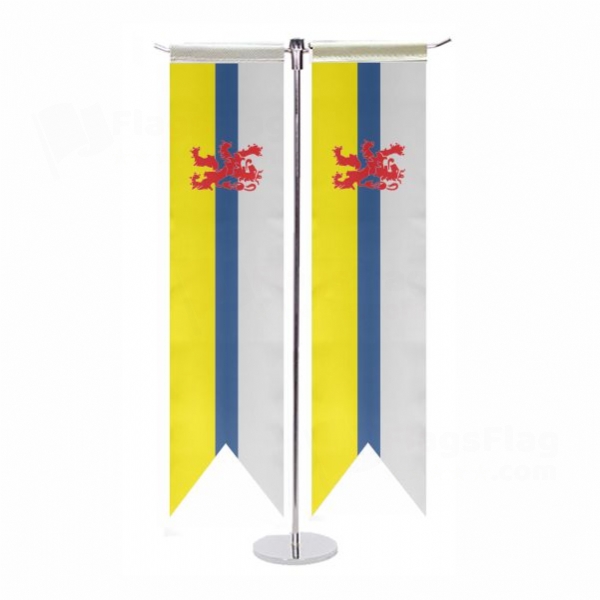 Dutch Limburg T Table Flag