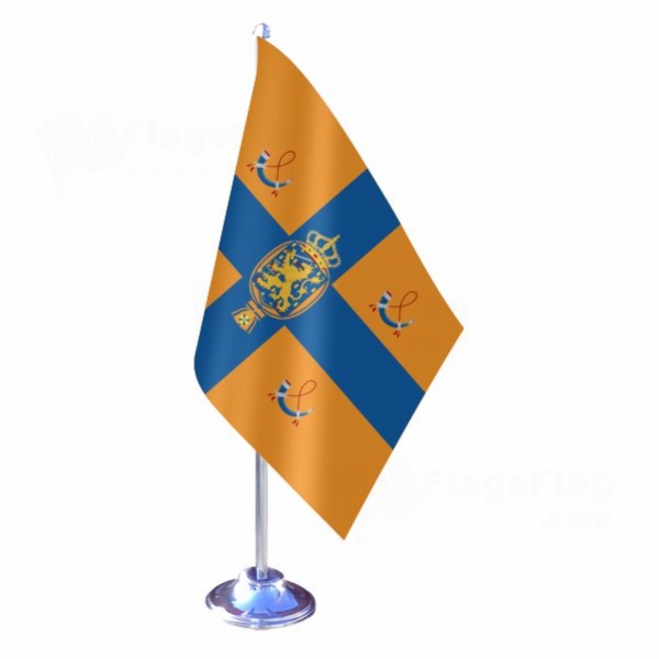 Dutch Royal Family Single Table Flag