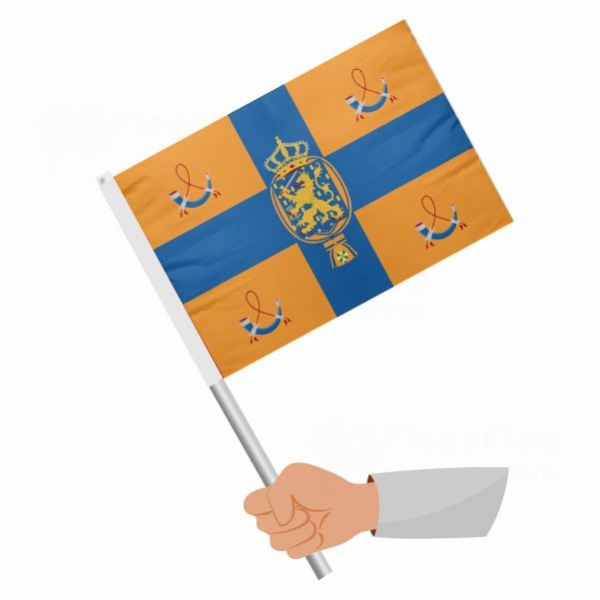 Dutch Royal Family Stick Flag