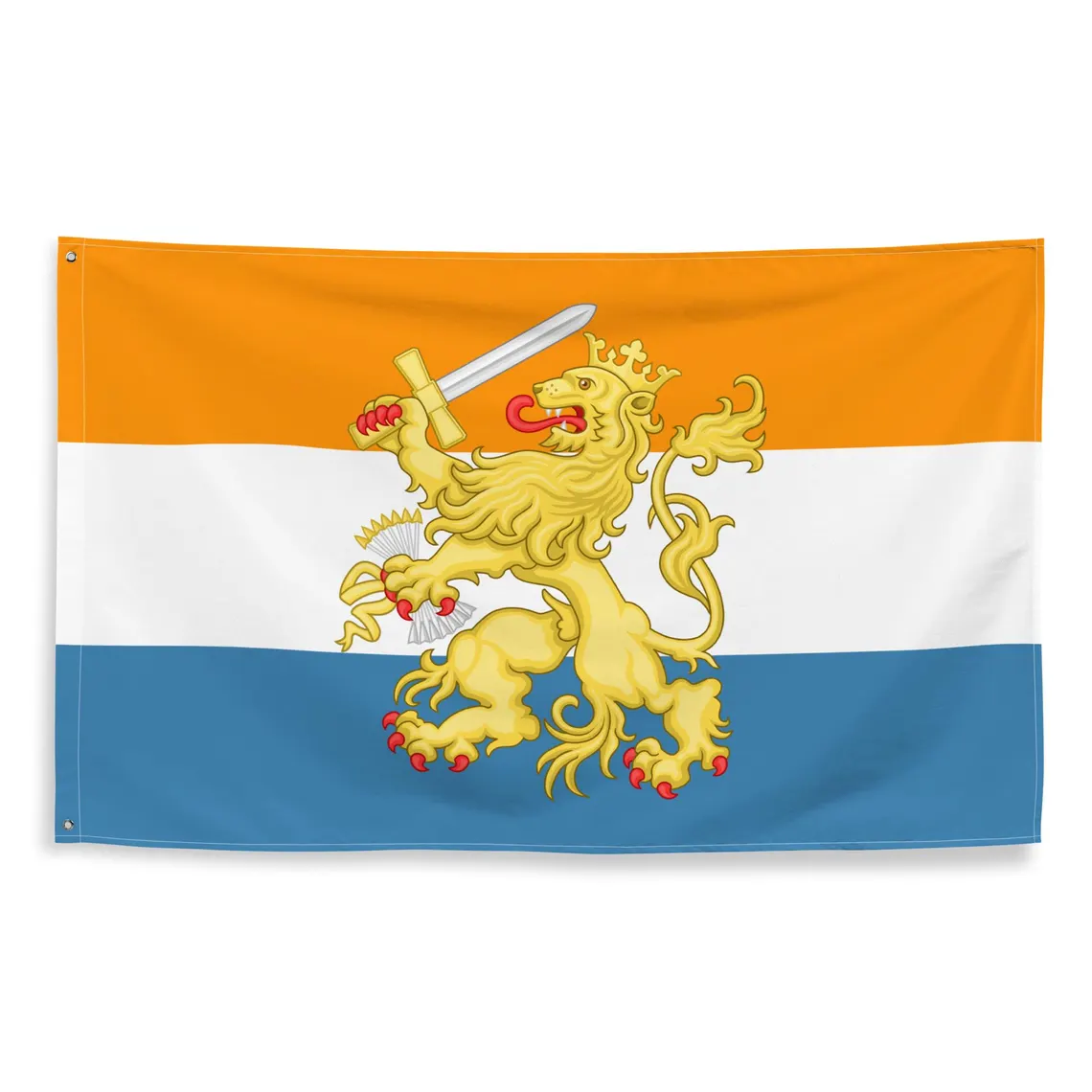 Dutch House of Orange Royal Flag