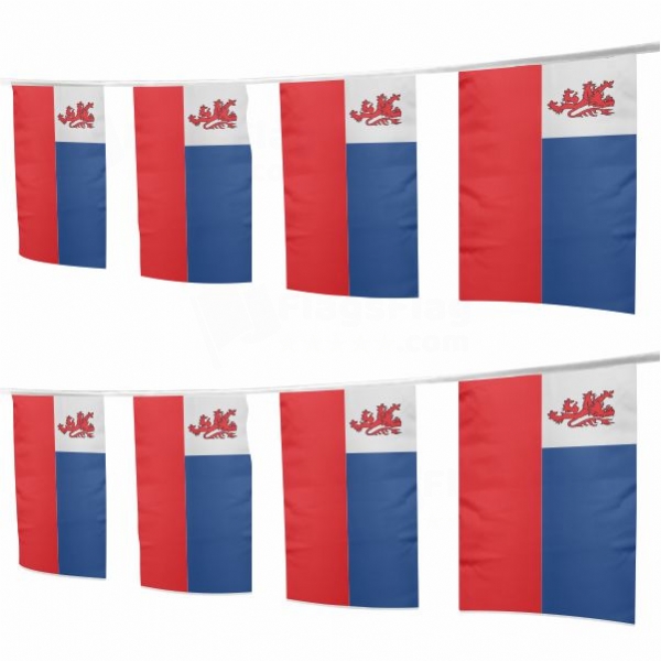 Dzialdowo Square String Flags