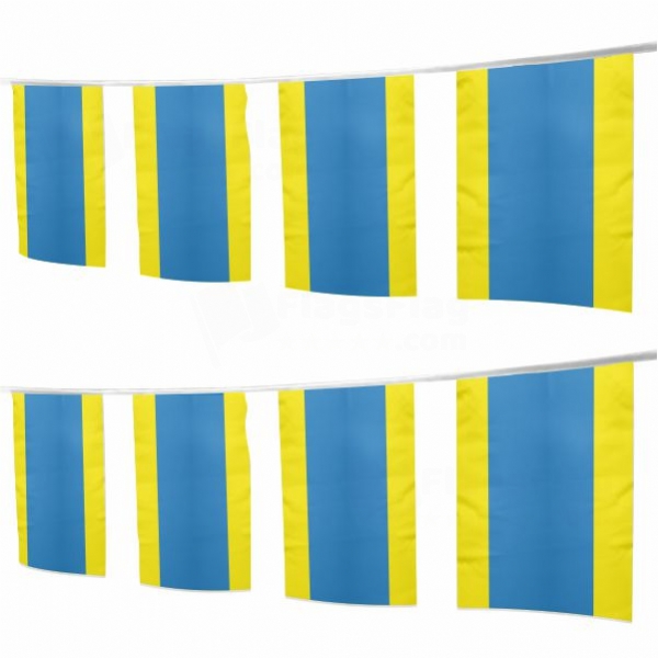 Dzierzoniowski Square String Flags