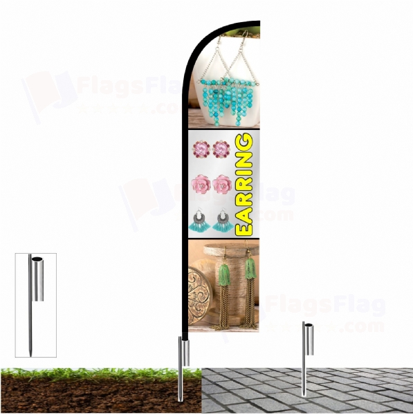 Earring Pavement Flags
