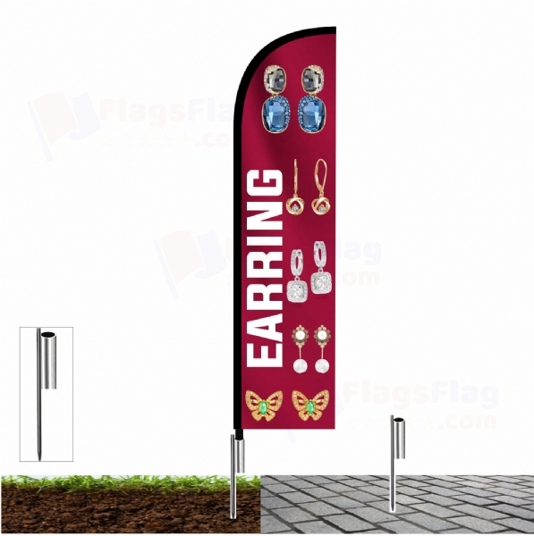 Earring Sail Flags