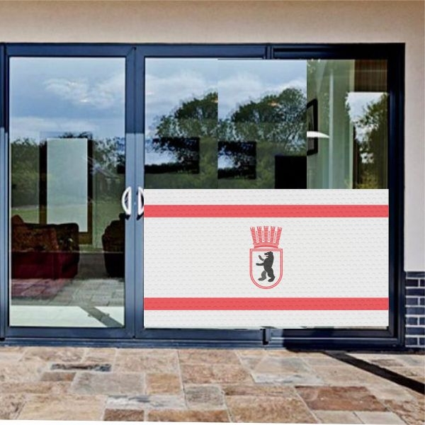 East Berlin Glass Film East Berlin One Way Vision Printing