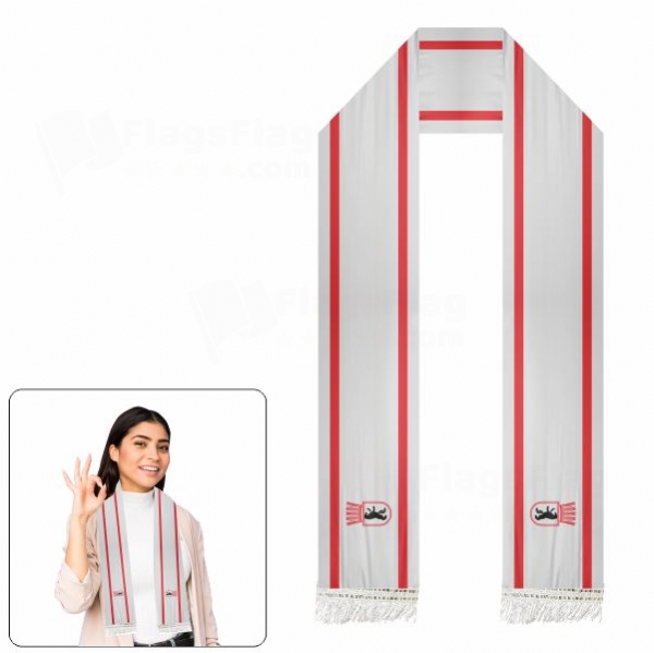 East Berlin Scarf Digital Printing