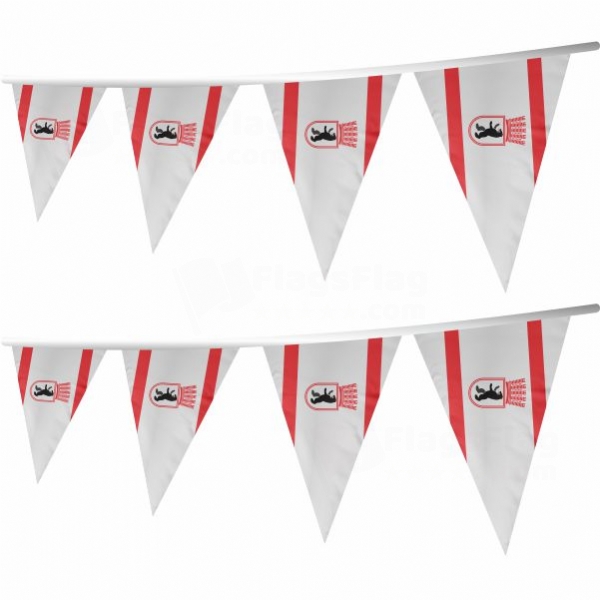 East Berlin Stringed Triangle Flag
